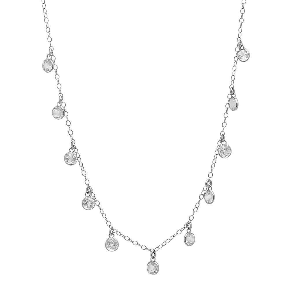 SHAIN NECKLACE WHITE GOLD