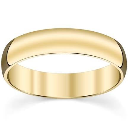 14K Yellow Gold 5mm Chunky Ring